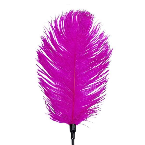Лоскітка із страусиним пером Art of Sex - Feather Tickler, колір Темно-рожевий SO7013 фото