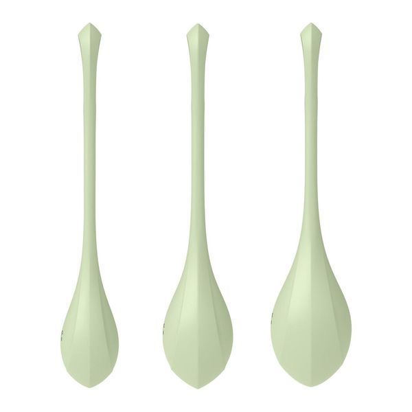 Набір йоні намистин для зміцнення м'язів тазового дна Satisfyer Yoni Power 2 Light Green SO5549 фото