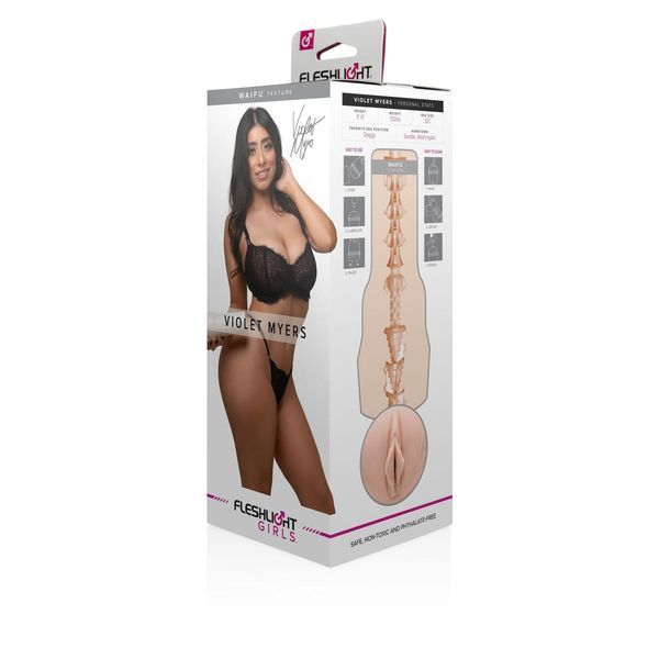 Мастурбатор-вагина Fleshlight Girls: Violet Myers - Waifu, 25х10 см. SO8159 фото
