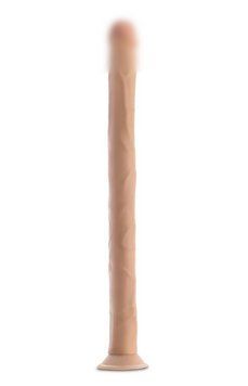 Довгий реалістичний фалоімітатор Blush Dr. Skin 19 inch dildo, 48х3, 2 див. BL331982 фото