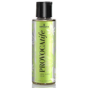 Масажна олія з феромонами Sensuva: Provocatife Hemp Oil Infused Massage, 125 мл. SO3213 фото