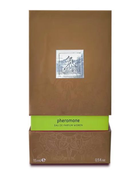Духи с феромонами женские SHIATSU Pheromone Fragrance women lime, 15 мл. HOT67145 фото