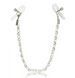 Зажимы для сосков Crystal Chain Nipple Clamps от CalExotics 480254 фото 1