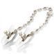 Зажимы для сосков Crystal Chain Nipple Clamps от CalExotics 480254 фото 2