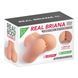Мастурбатор-напівторс із вібрацією Real Body Real Briana, вагіна й анус, 25х18 см. SO9953 фото 6