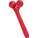 Электронный ультразвуковой ролик для лица GESKE Sonic Facial Roller 4в1 red HB0633 фото 3