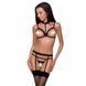 Трусики-стрепи SHELLY THONG black, S/M, L/XL, XXL/XXXL PS27908 фото 1