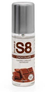Съедобный лубрикант со вкусом шоколада Stimul8 Flavored Lube water based Сhocolate, 125 мл. 500281 фото