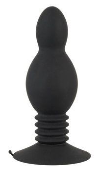 Анальний корок Black Velvets Bouncing Plug, 11,8х4,1 см. 534552 фото