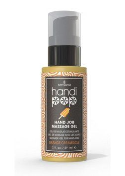 Смачний гель для мінету зі смаком апельсину Sensuva Handipop Orange Creamsicle Hand Job Massage, 59 мл. SO9822 фото