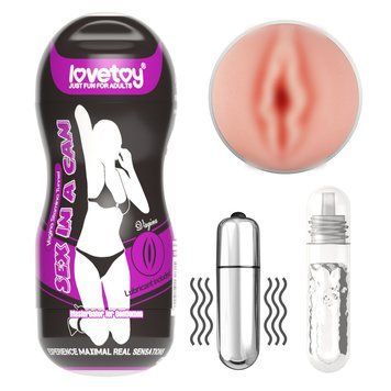 Вібромасажер для чоловіків Funzone Vulcan, Vibrating Ripe Vagina 6452LVTOY180 фото
