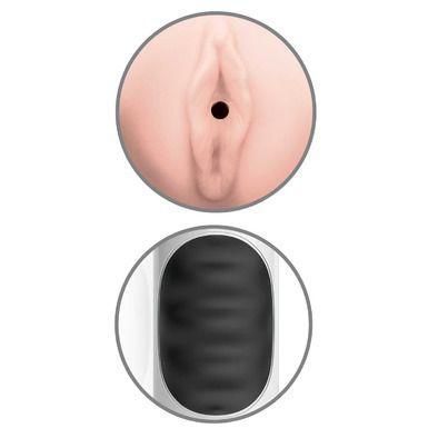 Мастурбатор с вибрацией Mega Grip Vibrating Stroker Pussy от Pipedream, 23х8 см. 460127 фото