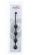 Анальная цепочка SEE YOU FOUR BEADS ANAL BLACK, 24х2,5 см. DT21220 фото 2