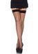 Панчохи-сітка Leg Avenue Fishnet Thigh Highs Black, класична сітка, plus size SO7907 фото 1