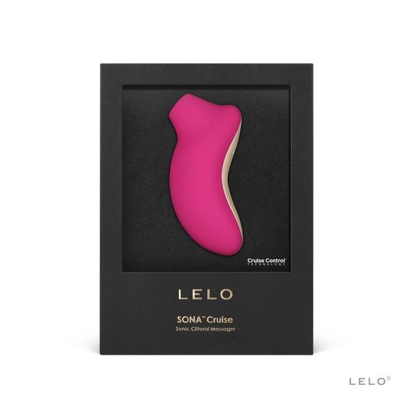Звуковой стимулятор LELO SONA Cruise Cerise, 11,1х5,5 см. SO8108 фото