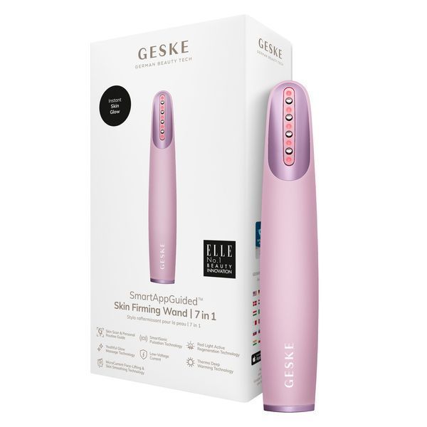 Устройство для укрепления и тонизирования кожи лица GESKE Skin Firming Wand 7в1 pink HB0432 фото