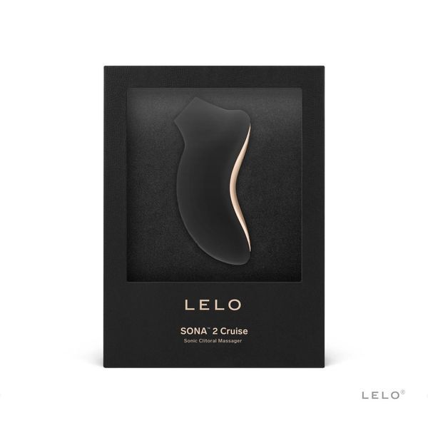 Вакуумний звуковий стимулятор клітора LELO SONA 2 Cruise Black, 11,2 х5, 5 см. SO8103 фото