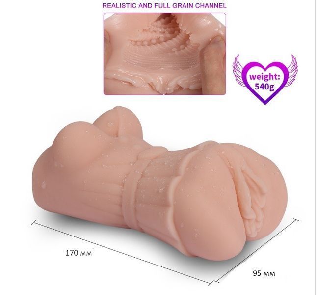 Реалістичний мастурбатор-вагіну "Belinda Pussy", 17х9,5 см. SQ-MA60041 фото