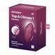 Клиторальный вибратор с пульсацией Satisfyer Tap & Climax 1 Red, 11х4,6 см. SX0566 фото 8
