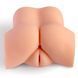 Мастурбатор-напівторс із вібрацією Real Body Real Tess, вагіна й анус, 18х15 см. SO9951 фото 3