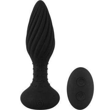 Анальная пробка с вибро Anos Remote Controlled Butt Plug от Orion, 15х4,2 см. 430379 фото