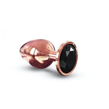 Металлическая анальная пробка с кристаллом Dorcel - Diamond Plug L, 9,5х4,1 см. SO5530 фото
