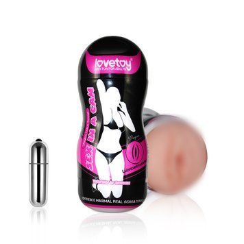Вібромасажер для чоловіків Funzone Vulcan, Vibrating Ripe Vagina 6452LVTOY178 фото