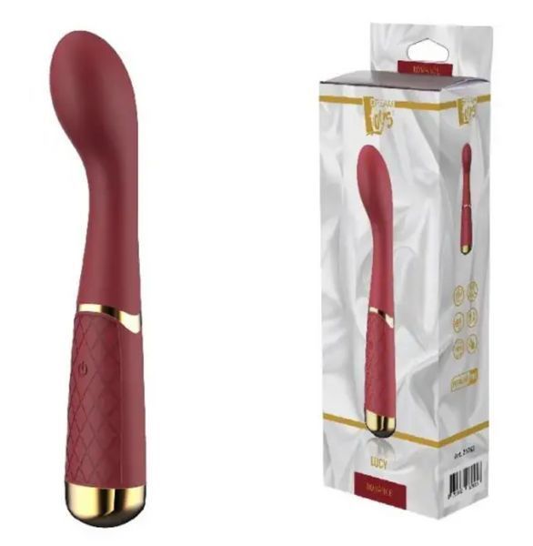 Вибратор для точки G DREAM TOYS ROMANCE LUCY, 19,5х3,8 см. DT21763 фото