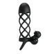 Насадка на член с вибрацией Pretty Love Penis Sleeve I Black, 13,5х3,6 см. 6603BI-026236 фото 3