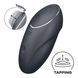 Клиторальный вибратор с пульсацией Satisfyer Tap & Climax 1 Grey, 11х4,6 см. SX0567 фото 1