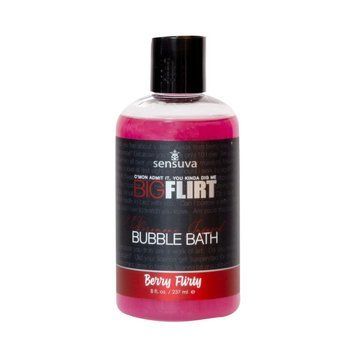 Піна для ванни з феромонами та ягідним ароматом Sensuva Big Flirt Berry Flirty, 237 мл. SO7846 фото
