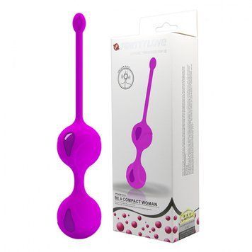 Вагінальні кульки Pretty Love Kegel Tighten Up II, 3,3 см. BI-014491 фото
