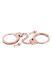 Наручники Fetish Tentation Premium Chick wrist cuffs in rose-gold metal SX1091 фото 2