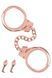 Наручники Fetish Tentation Premium Chick wrist cuffs in rose-gold metal SX1091 фото 3