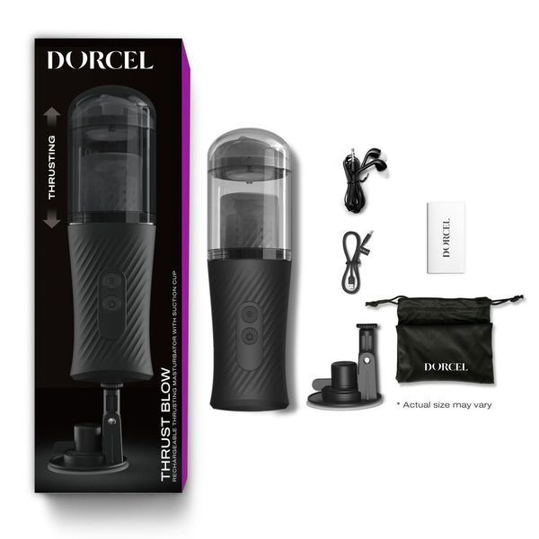 Мастурбатор секс-машина з поступальними рухами Dorcel THRUST BLOW, 30х9 см. SO6832 фото