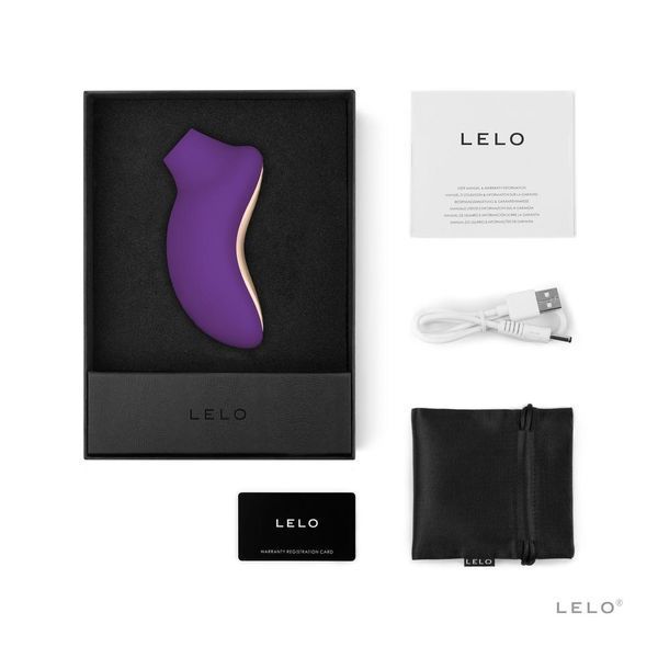 Вакуумный звуковой стимулятор клитора LELO SONA 2 Cruise Purple, 11,2х5,5 см. SO8105 фото
