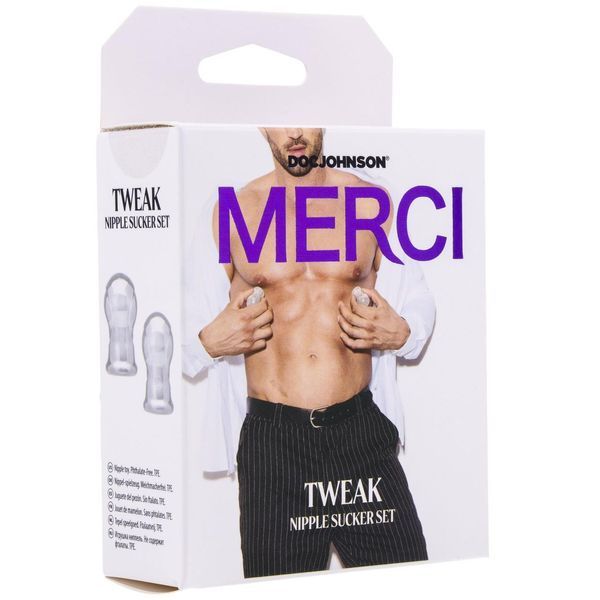 Присоски для сосків Doc Johnson Merci &mdash; Tweak &mdash; Nipple Sucker Set, 4,4х2,5 см. SX2540 фото