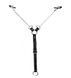 Затискачі для сосків із фіксацією на мошонці Nipple Clamps for Men SO5146 фото 1