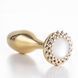 Анальная пробка LOCKINK SEVANDA Pearl Rose-shape Anal Plug, 7,5х3 см. SX0888 фото 3