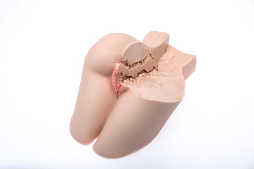 Мастурбатор Naked Factory TRISHA A TYPE, гладка вагіна + анус, дуже реалістичний, 31х22 см. SX3480 фото