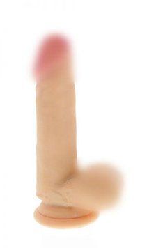 Фаллоимитатор REALISTX 6.5INCH DONG W. SCROTUM, 16,5х3,7 см. DT20890 фото