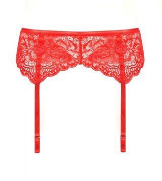 Елегантний пояс для панчіх Oro 402 red, S/M, L/XL, XXL Oro 402 red фото
