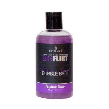 Піна для ванни з феромонами та ароматом тропік Sensuva Big Flirt Pheromone Bubble Bath Tropical Tease, 237 мл. SO7847 фото