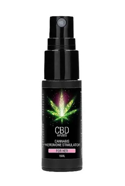 Духи с феромонами для женщин Shots - CBD Cannabis Pheromone Stimulator For Her, 15 мл. PHA209 фото