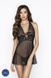 Стильний пеньюар TARANEE CHEMISE black, S/M, L/XL, XXL/XXXL EL13802 фото 1