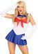 Эротический костюм Сейлор Мун Leg Avenue Sexy Sailor, платье, перчатки, бант, XS, S, M, L SO9195 фото 2