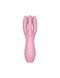 Клиторальный вибратор Satisfyer Threesome 3 Pink с тремя пальчиками, 14х2 см. SO6101 фото 2