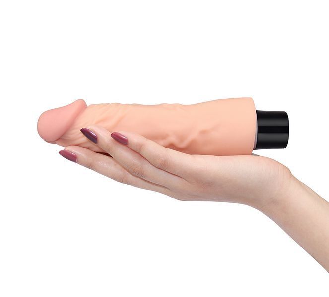Реалистичный вибратор Reel Softee Vibrator 7", 18х3,8 см. 6452LVTOY011 фото