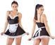 Костюм горничной Cottelli Collection Maid's Dress, S, M, L, XL 421413 фото 1