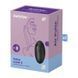 Вакуумний кліторальний стимулятор із вібрацією Satisfyer Vulva Lover 3 Black, 11х6 см. SO7783 фото 4